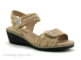 Achat chaussures Artika Femme Sandale et Nu-pieds, vente Artika NATY Exotic beige - Nu-pieds confort Femme