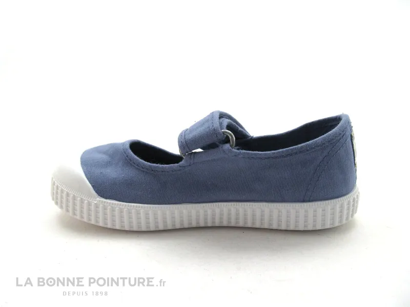 Achat chaussures Victoria Bébé Chausson Toile, vente Victoria ballerine toile bleu Azul 36605