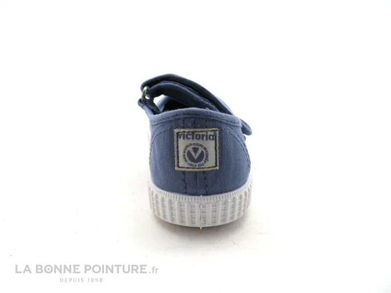 Achat chaussures Victoria Bébé Chausson Toile, vente Victoria ballerine toile bleu Azul 36605