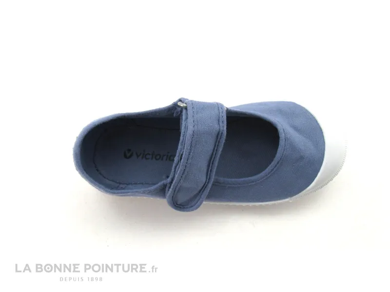 Achat chaussures Victoria Bébé Chausson Toile, vente Victoria ballerine toile bleu Azul 36605