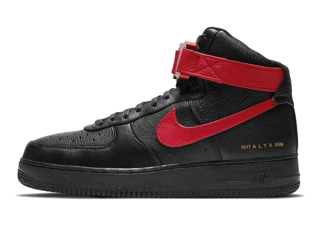 Air Force 1 High Alyx Black University Red