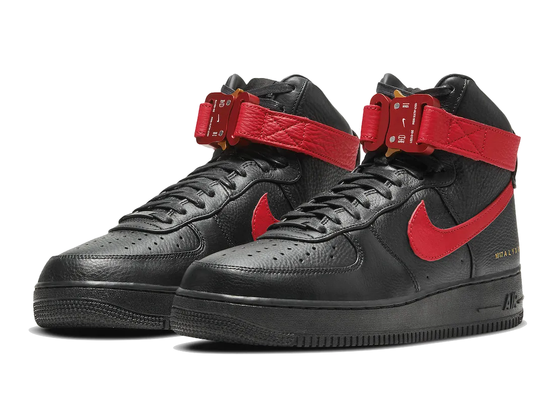 Air Force 1 High Alyx Black University Red