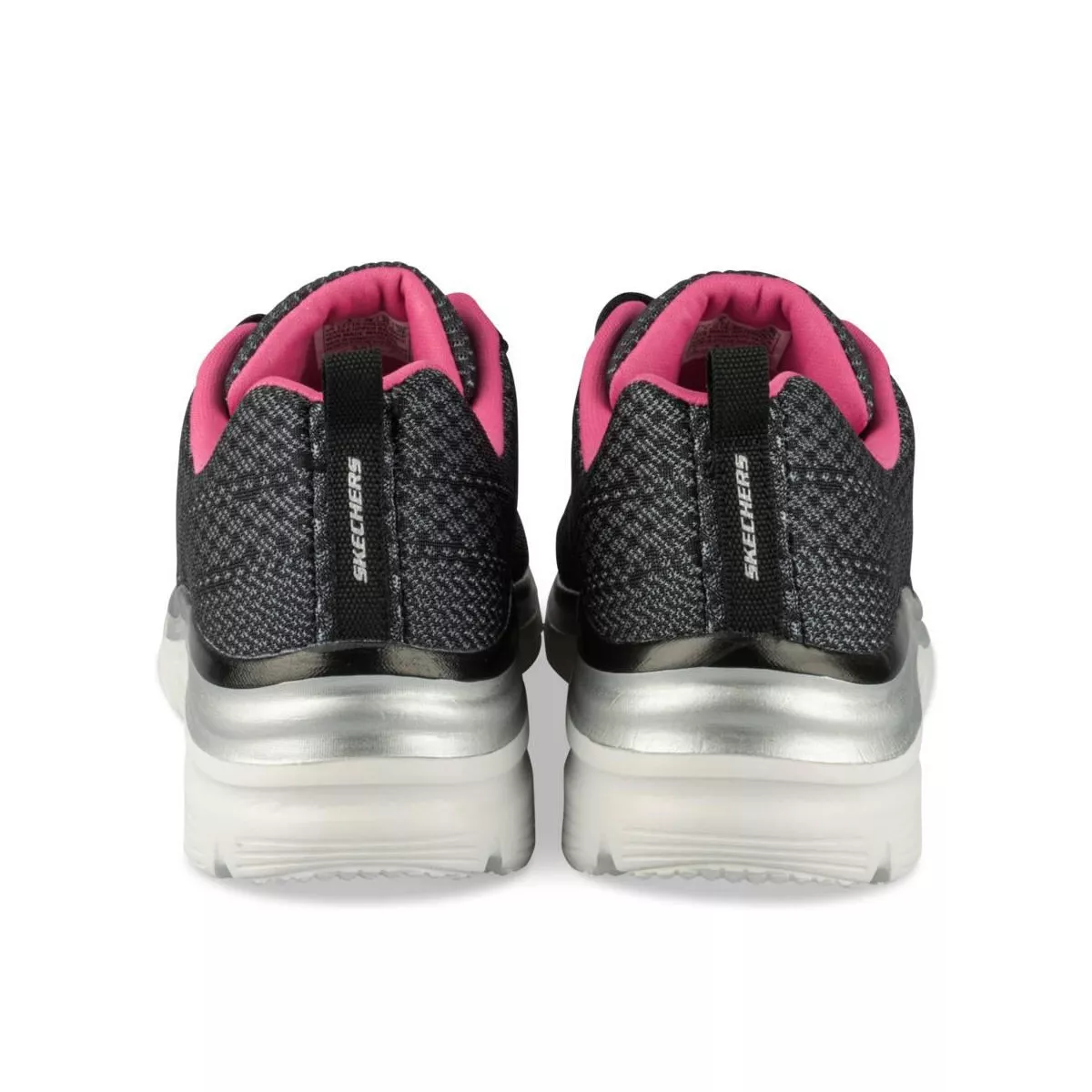 Baskets NOIR SKECHERS Fashion Fit