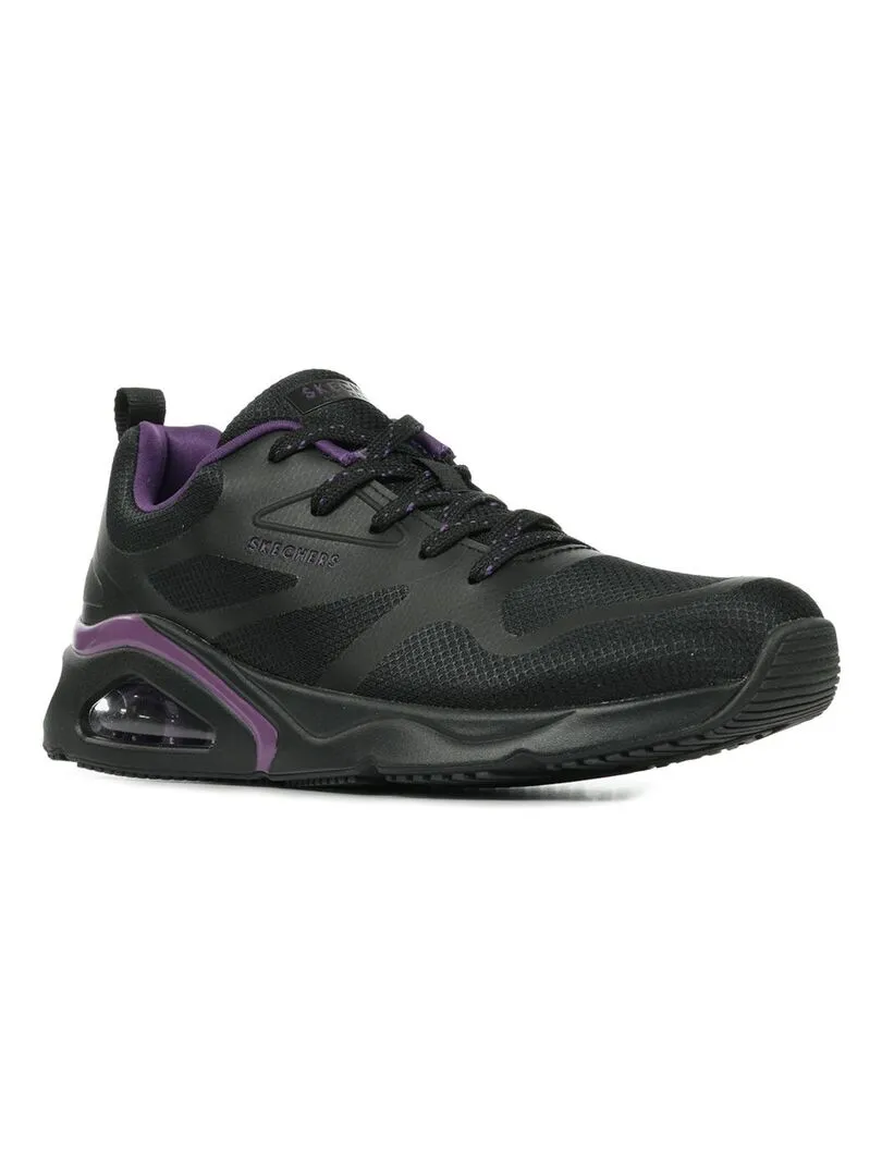 Baskets Skechers Tres-Air - Noir Violet