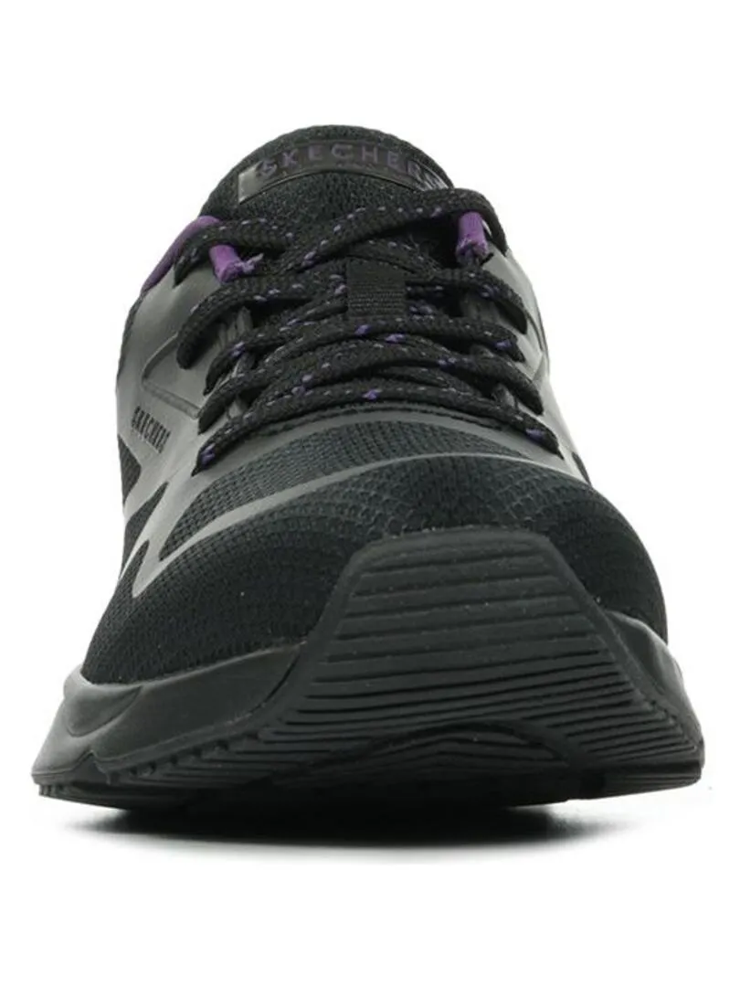 Baskets Skechers Tres-Air - Noir Violet