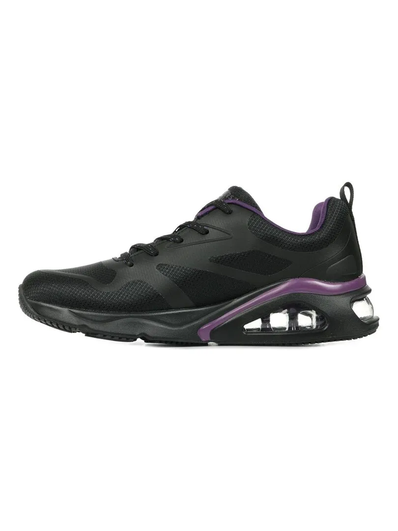 Baskets Skechers Tres-Air - Noir Violet