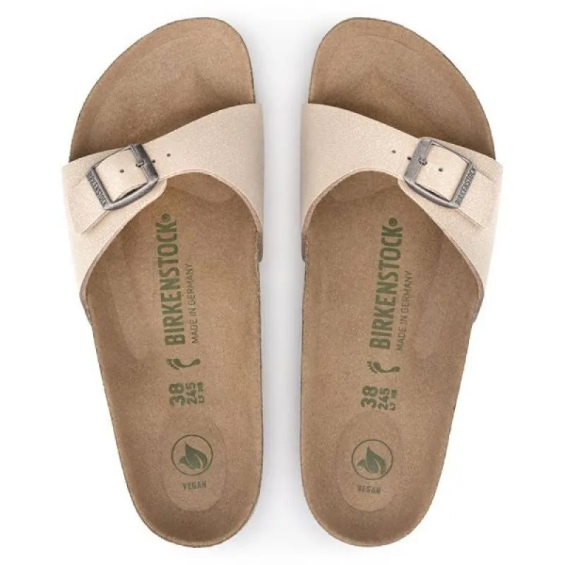 Birkenstock Madrid Vegan Birko-Flor Nubuck - Sandales | Hardloop