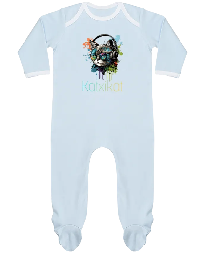 Body Pyjama Bébé Katxikat colors 1 par KATXIKAT