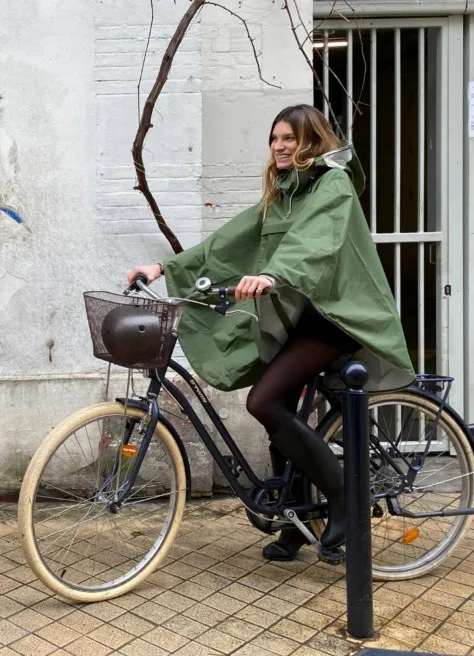 Cape de pluie - Temps Des Grenouilles | JE SUIS À VÉLO