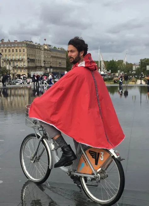 Cape de pluie - Temps Des Grenouilles | JE SUIS À VÉLO