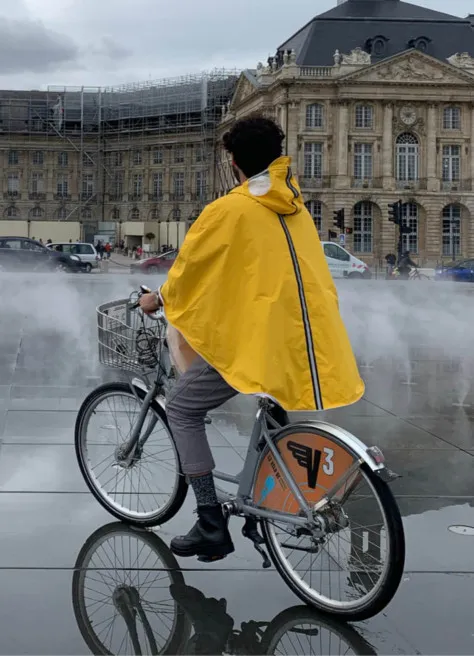 Cape de pluie - Temps Des Grenouilles | JE SUIS À VÉLO