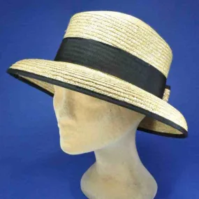 Chapeau de cérémonie - Achat chapeau paille femme - Chapeau paille cousu