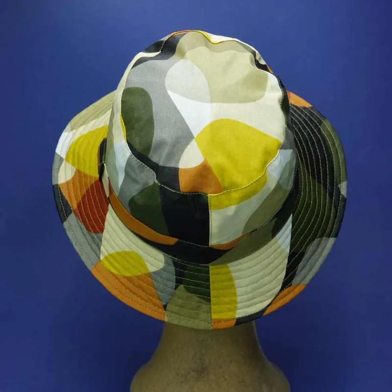 Chapeau de pluie imperméable multicolore | Chapeau anti-UV femme