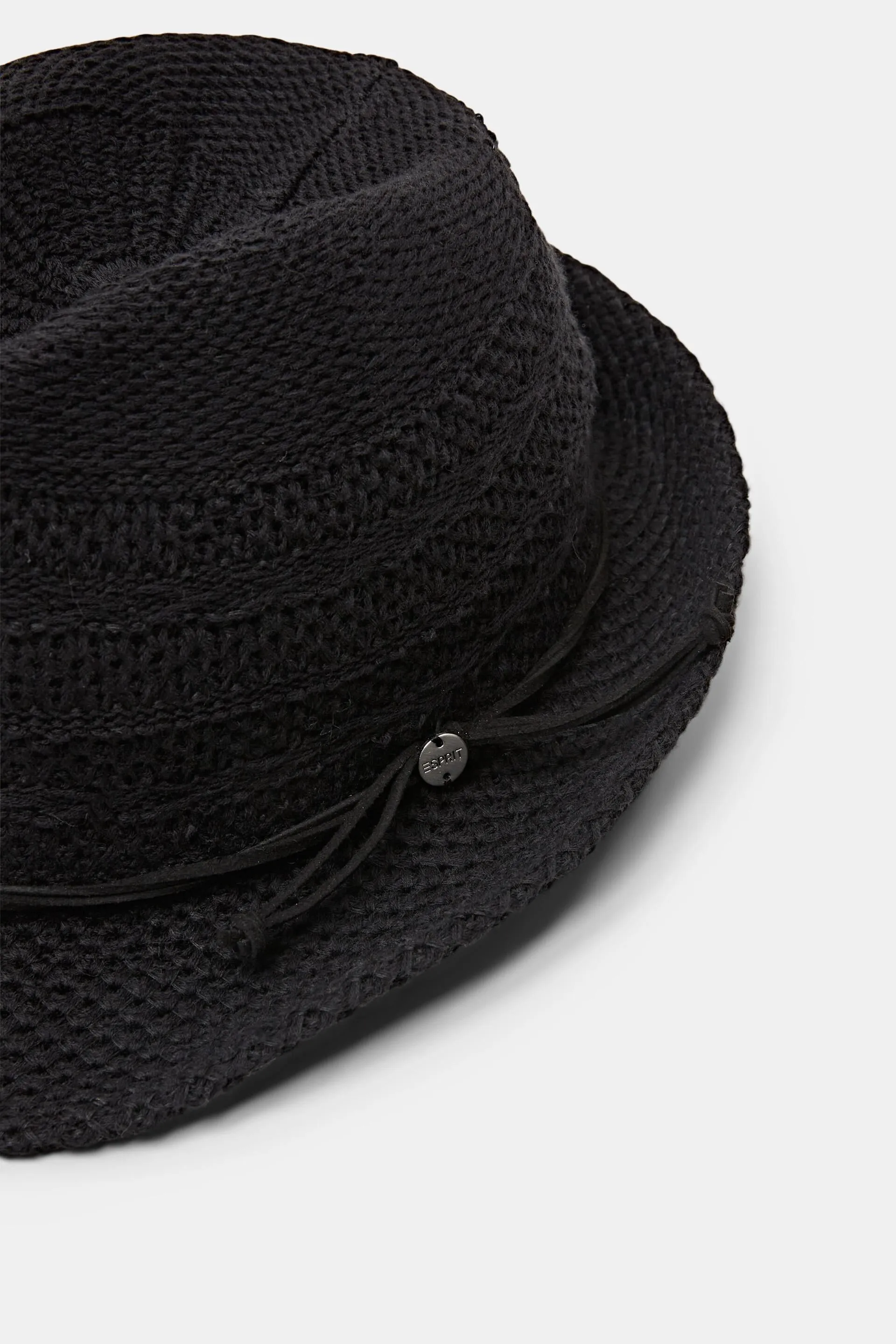 Chapeau fedora en maille