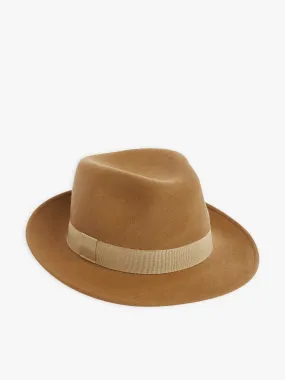 chapeau Gianni en laine marron