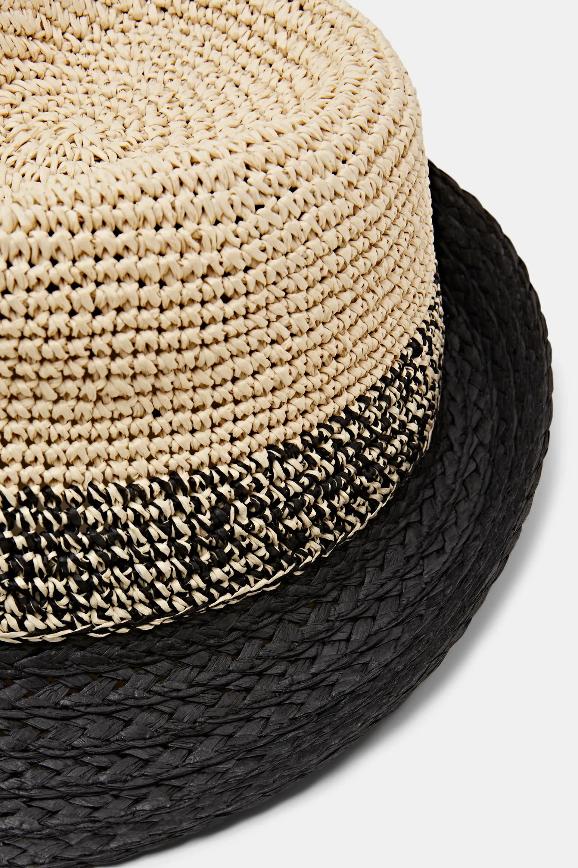 Chapeau trilby bicolore