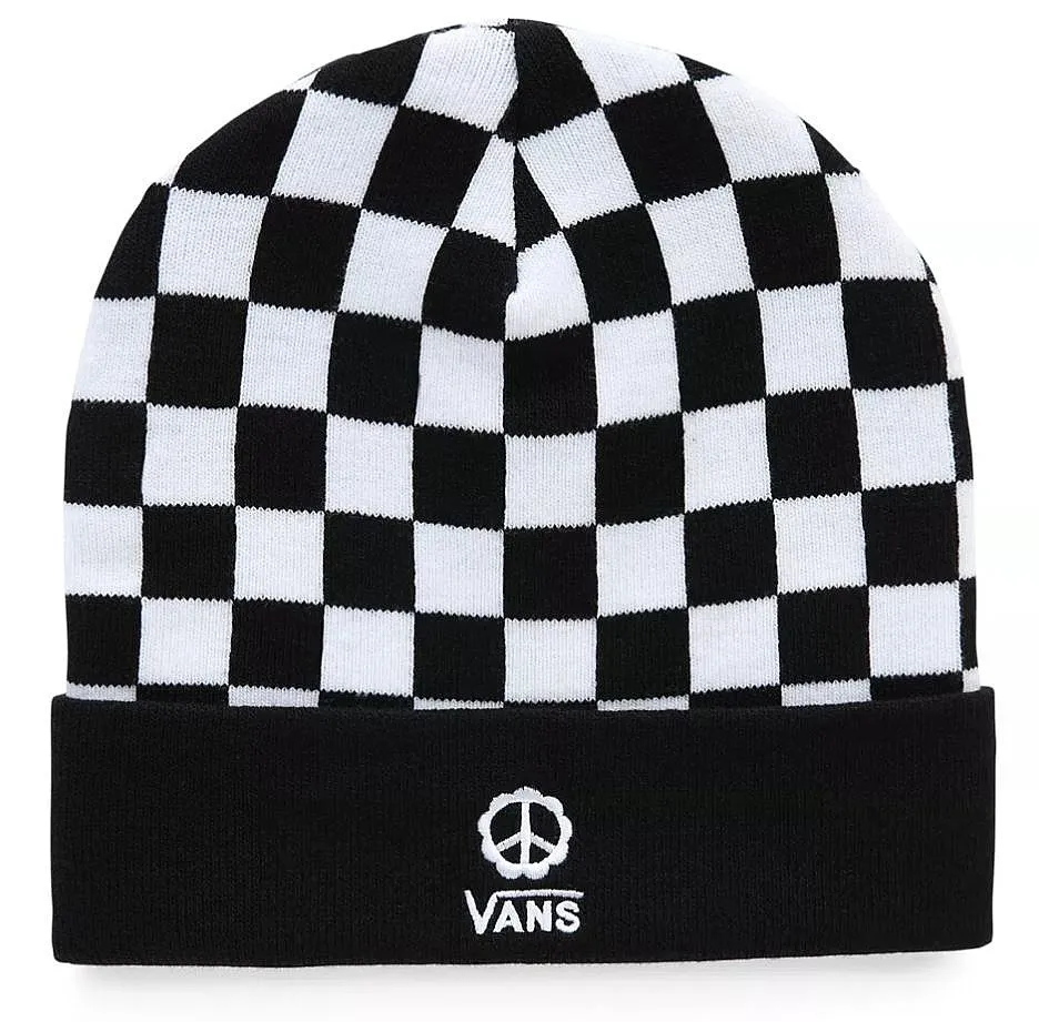 chapeau Vans Breakin Out - Peace Check Black/White/White - women´s