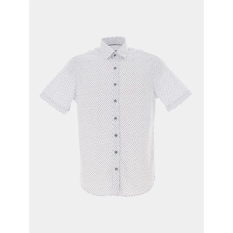 Chemise classic imprimé vert blanc homme - Benson & Cherry | wimod