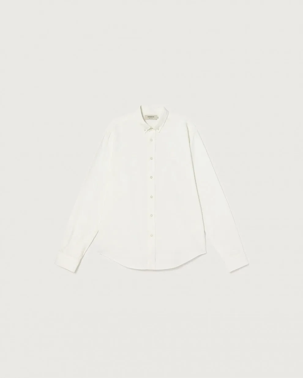 Chemise classique en coton bio | blanc "sol white ant shirt snow white" homme