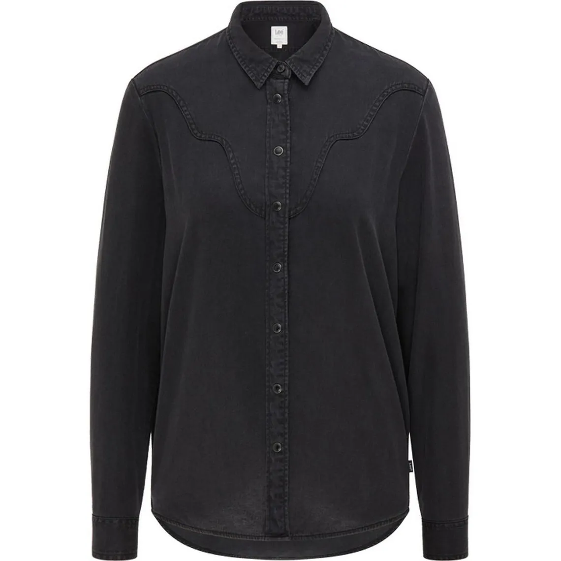 Chemise Femme Western Shirt noir | 3 Suisses