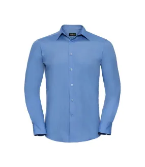 Chemise homme bleu Russell Collection