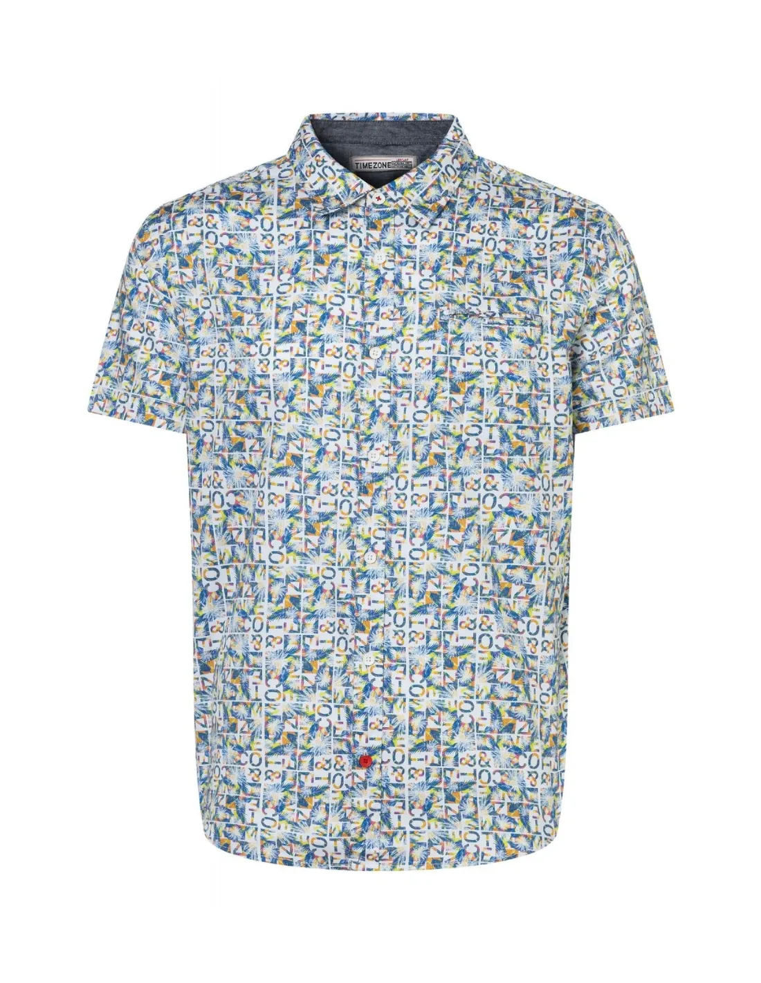 Chemise homme Timezone Ref 59858 Blanche