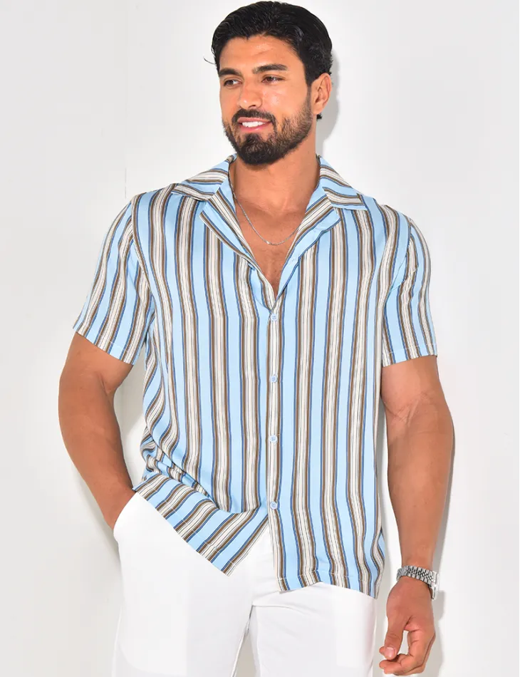 Chemise manches courtes / 62955 - JEANS INDUSTRY