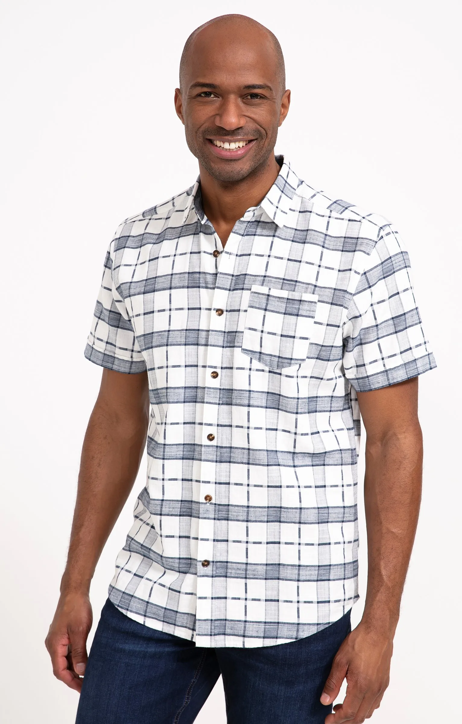 Chemise manches courtes CRX BLEU - 27,99 €