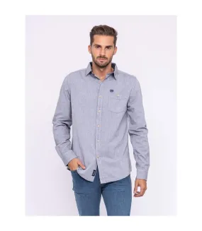 Chemise manches longues pur coton TOPAZE