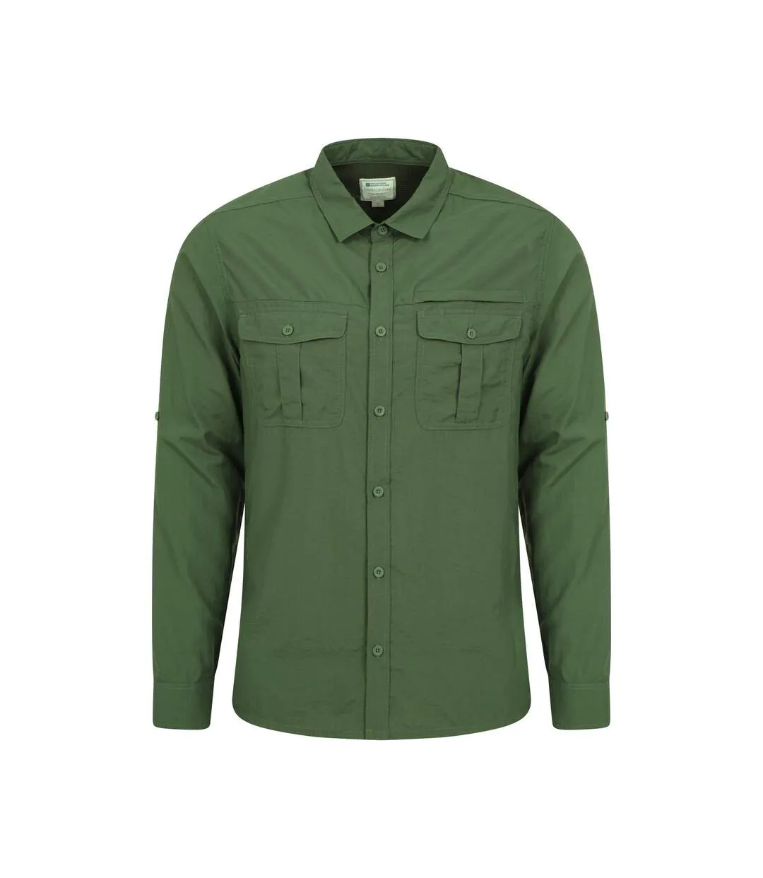 Chemise navigator homme vert kaki Mountain Warehouse