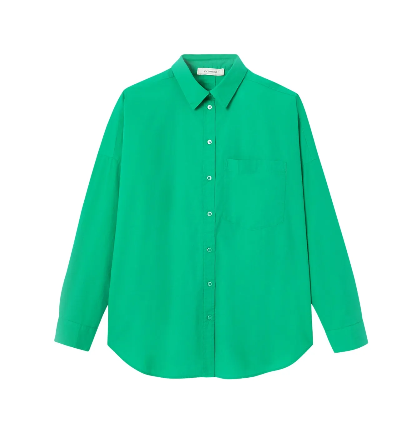 Chemise oversize Femme - Vert clair