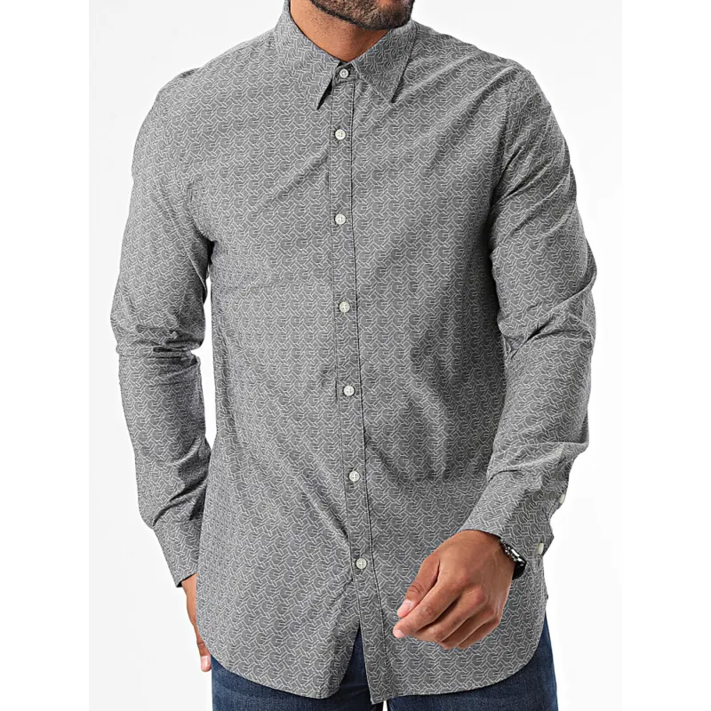 Chemise sunset aop gris homme - Guess | wimod