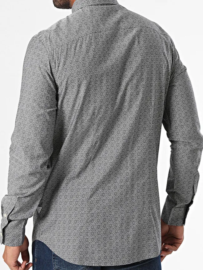 Chemise sunset aop gris homme - Guess | wimod