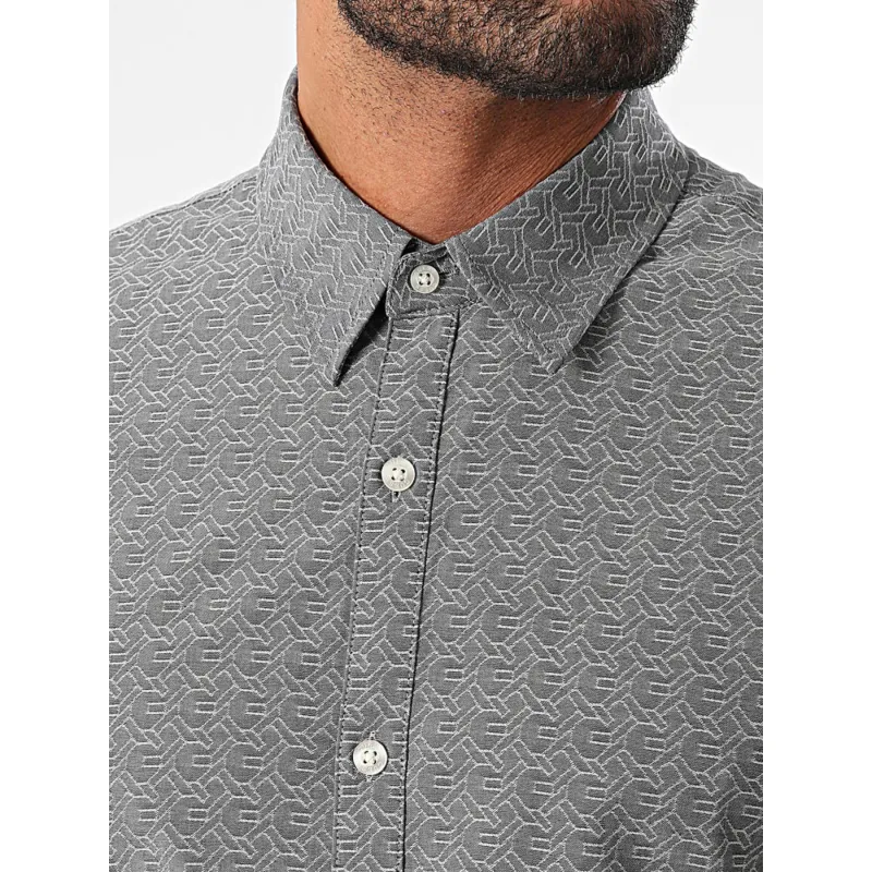 Chemise sunset aop gris homme - Guess | wimod