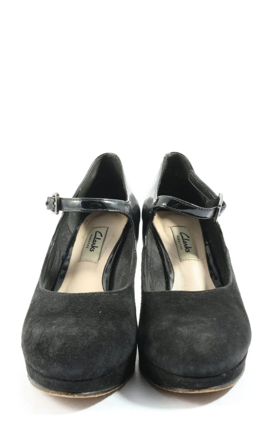 Clarks Talons hauts noir style d’affaires