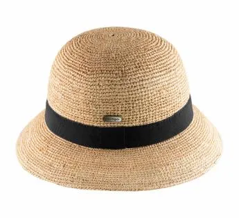 Cloche raphia - Chapeau Aurega