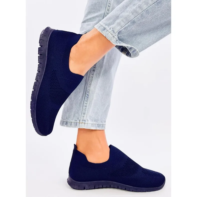 Colons Baskets chaussettes bleues