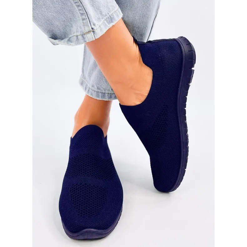 Colons Baskets chaussettes bleues