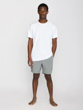 Ensemble de pyjama short en coton bio | blanc et gris "pajamas set bright white" 1010 bright white homme