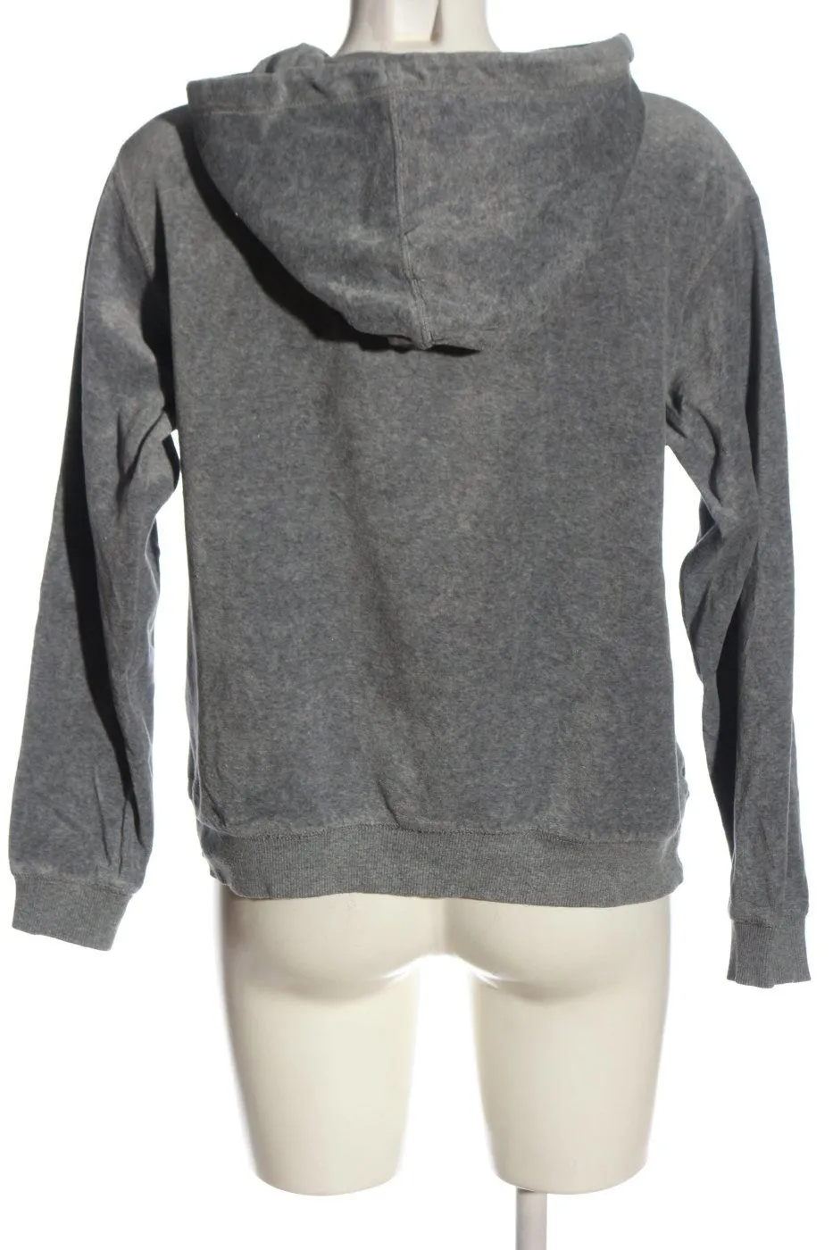 H&M Sweat à capuche gris clair moucheté style décontracté