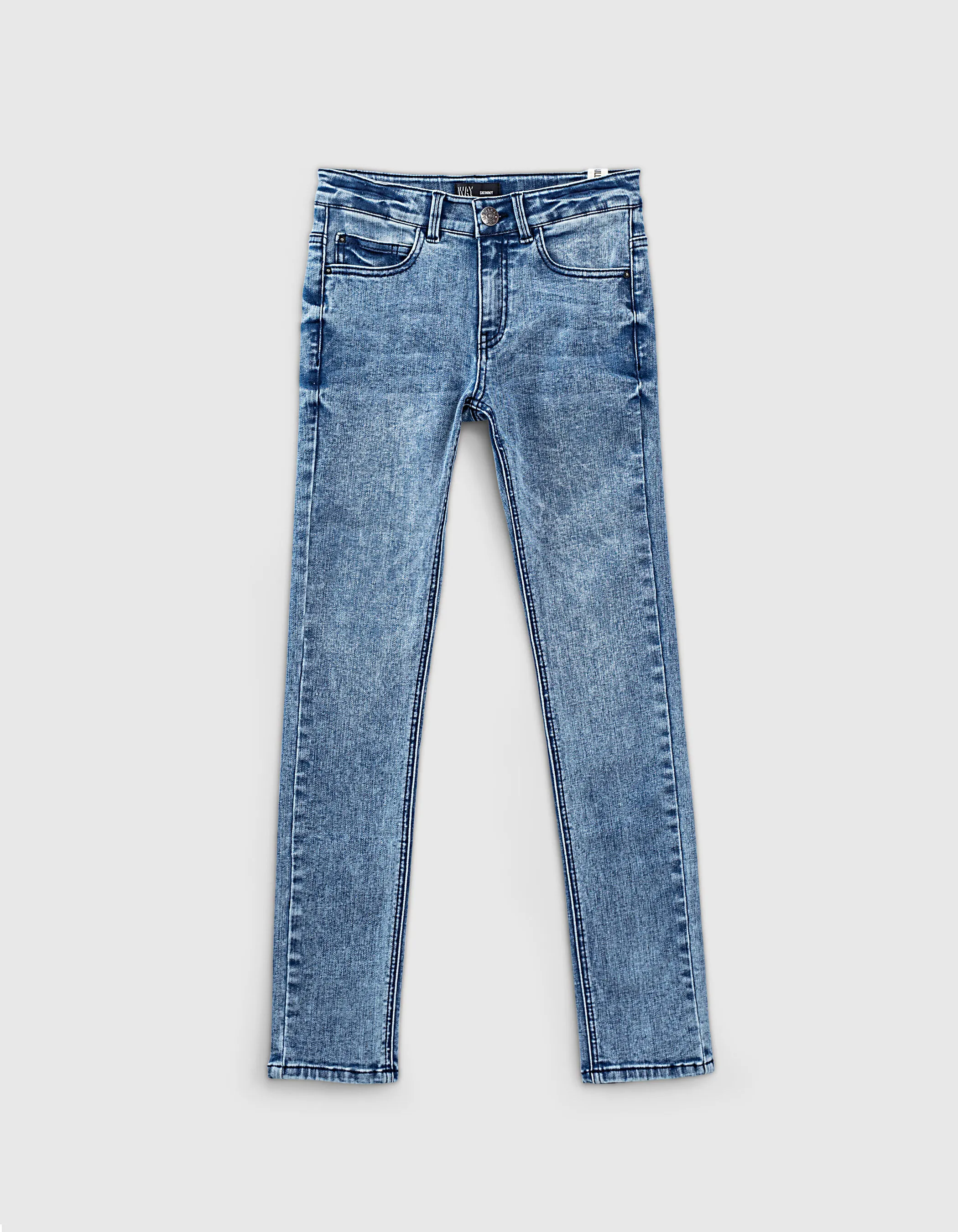 Jean skinny medium blue garçon 