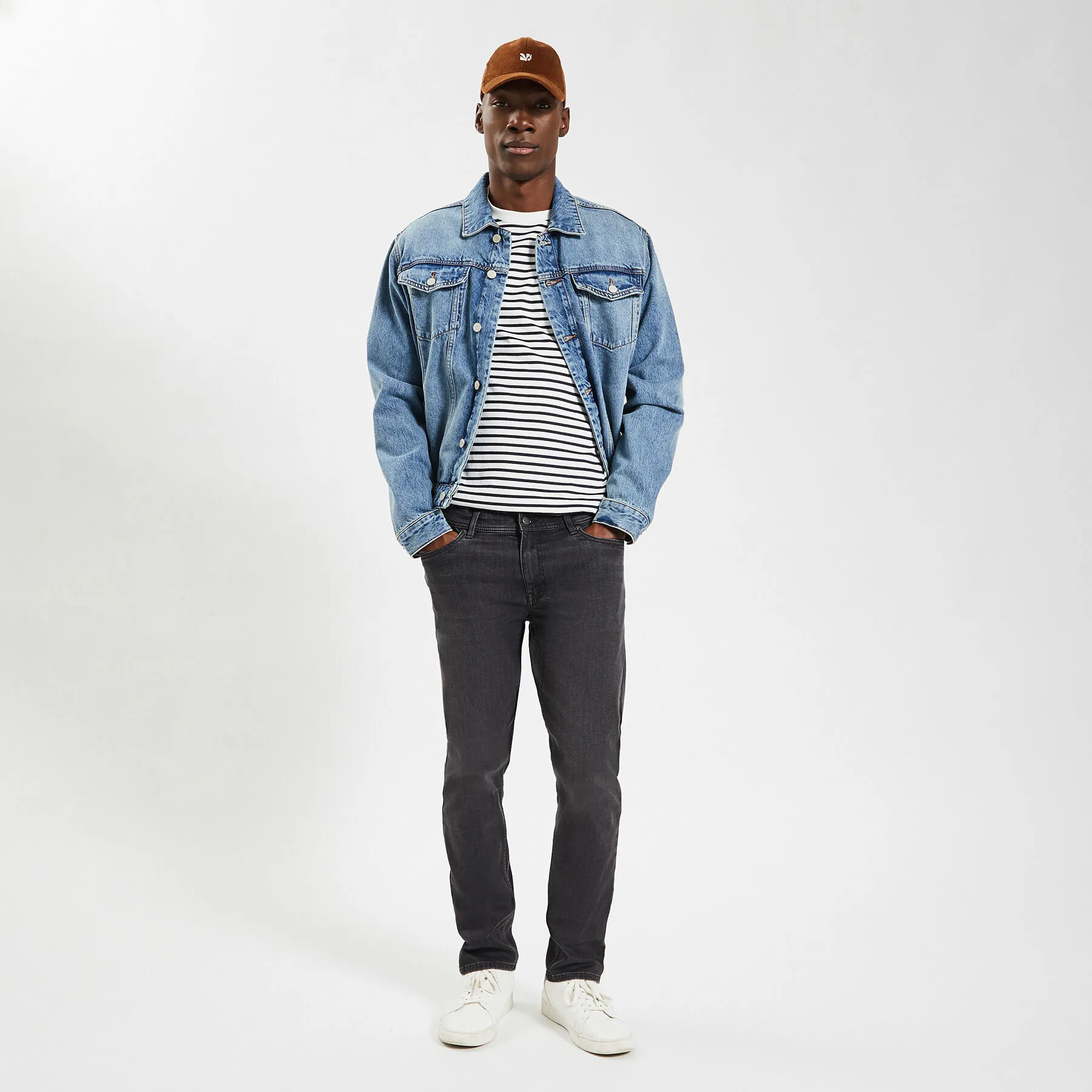 Jean slim urbanflex 3 longueurs Bleu | Jules