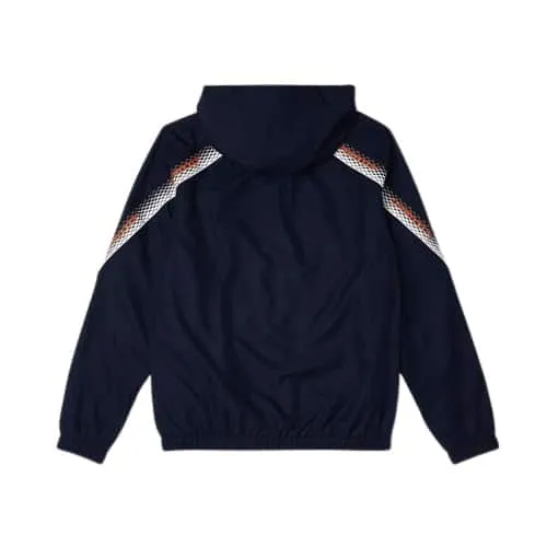 LACOSTE Veste capuche bleu - SPORT AVENTURE