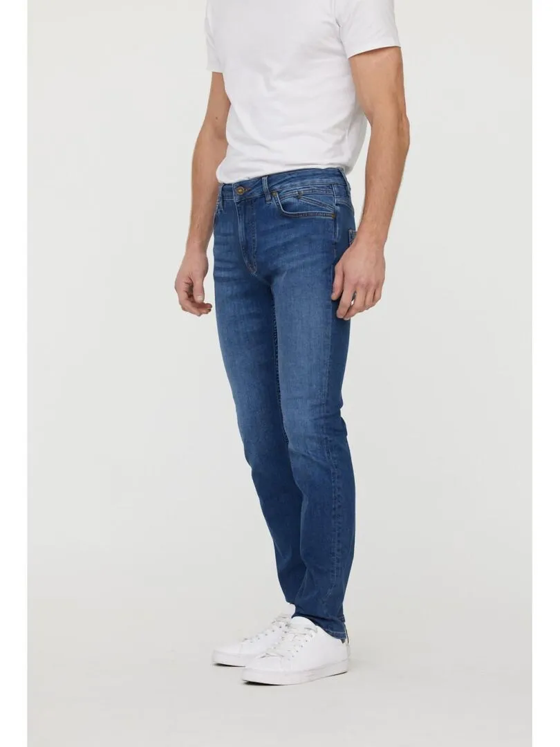 Lee Cooper - Jean coton straight 122Z - Bleu