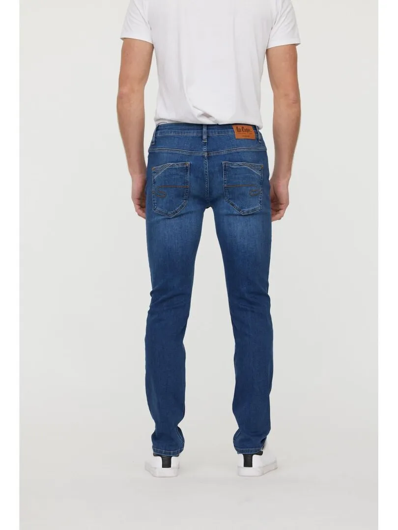 Lee Cooper - Jean coton straight 122Z - Bleu