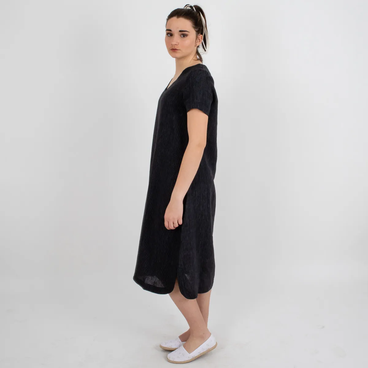 Mes Soeurs et Moi Robe oversize a fines rayures Impala - ÉTÉ 2024