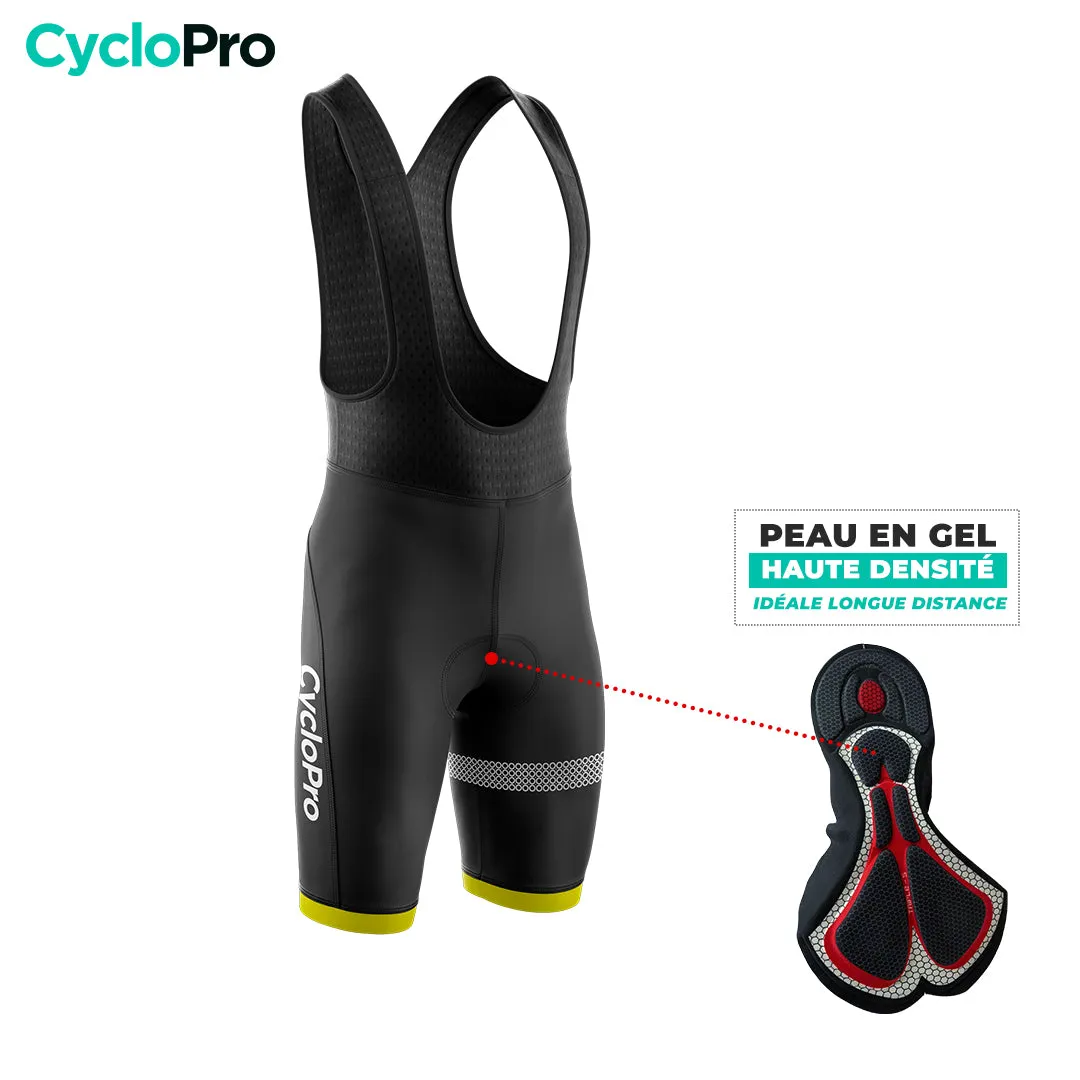 Pack Été Complet Jaune Eklïps - Tenue Cycliste + Mitaines + Chaussettes + Lunettes