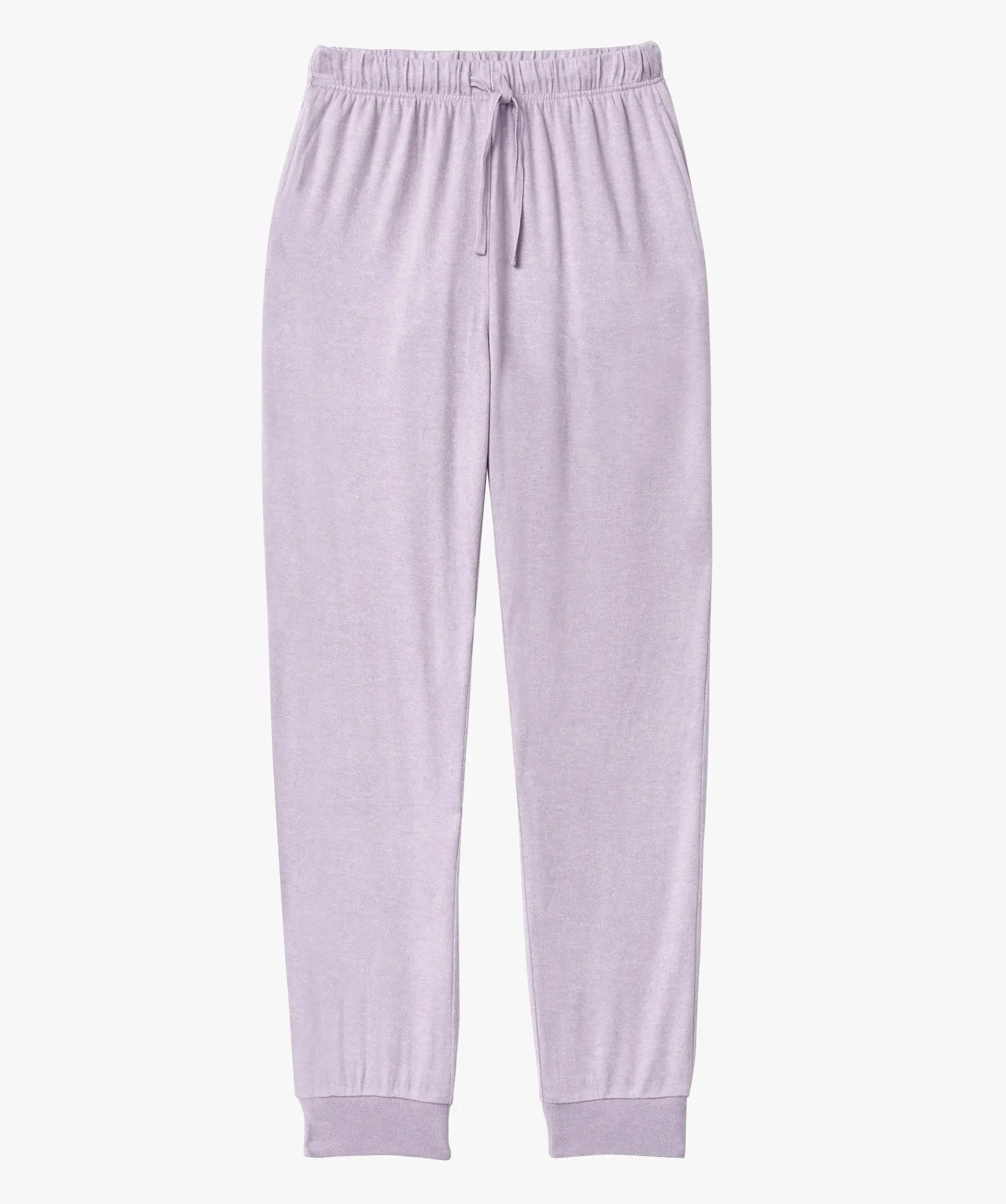 pantalon de pyjama en maille fine femme violet bas de pyjama