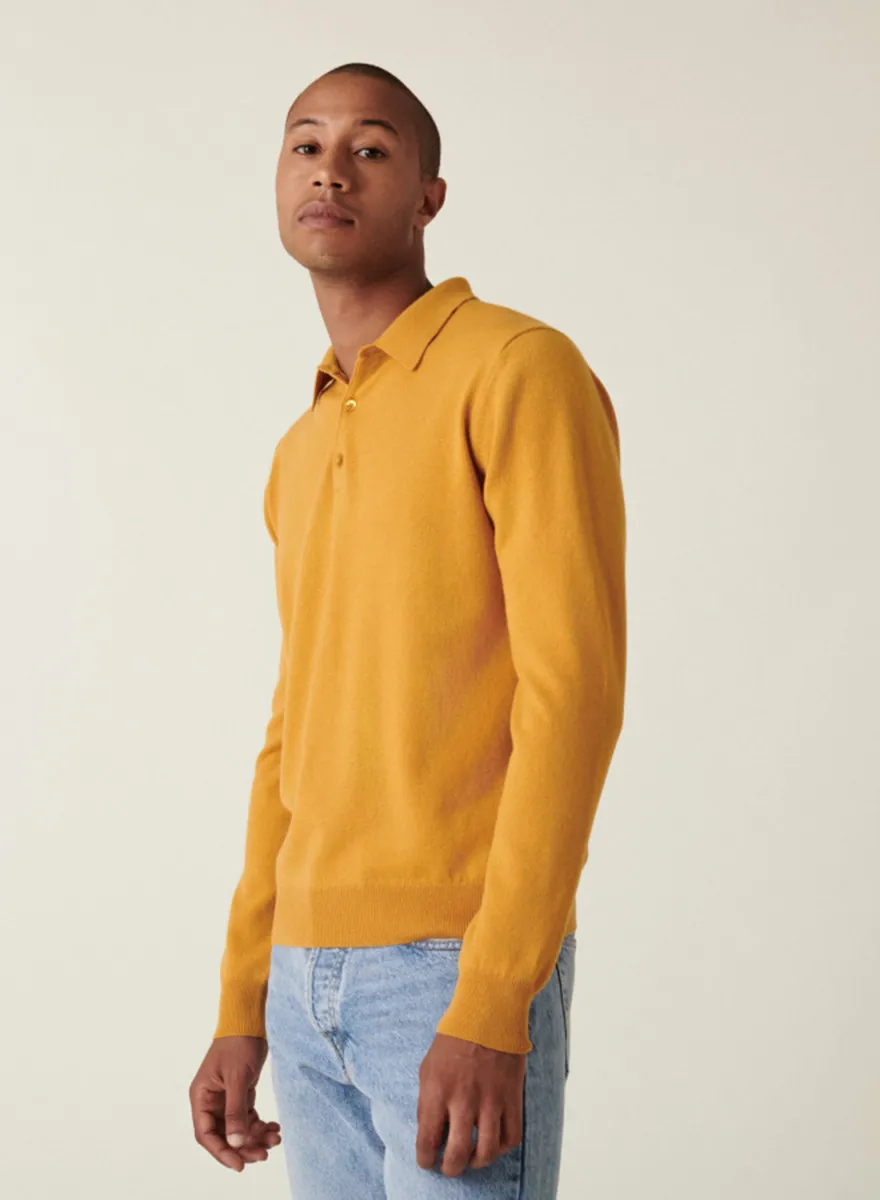 Pull col polo en cachemire - Emerson