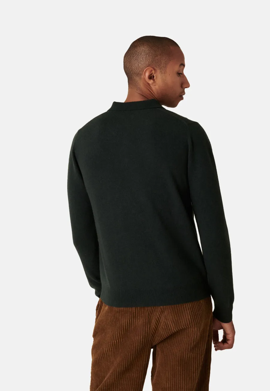 Pull col polo en cachemire - Emerson